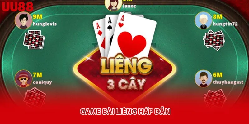 Game bài Liêng hấp dẫn